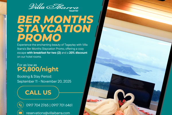 BER MONTHS STAYCATION PROMO