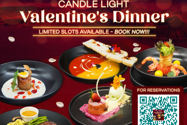 CANDLE LIGHT DINNER AT VILLA IBARRA TAGAYTAY INVITES